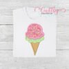 Ice Cream Cone Applique Design Picture 600 Ice Cream Cone Applique Design Picture 600