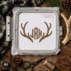 Antlers Embroidery Design _ Logo 3 Antlers Embroidery Design _ Logo 3