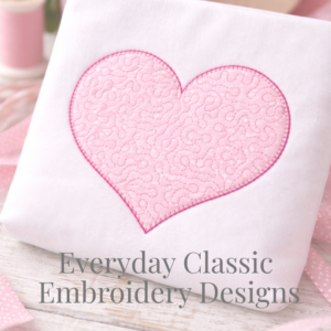 Everyday Classic Embroidery Designs