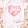 Heart Patchwork Applique Design in lifestyle image 2 logo