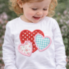 Heart Trio Applique Design Lifestyle Image 1