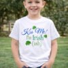 Kiss Me Irish-ish Embroidery Design lifestyle logo 2 Kiss Me Irish-ish Embroidery Design lifestyle logo 2