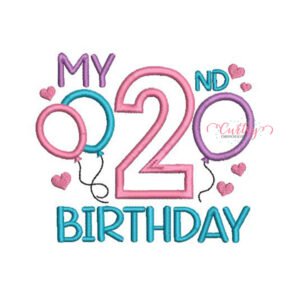 My 2nd Birthday Hearts