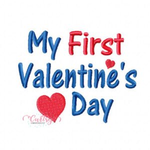 First Valentine Baby Design
