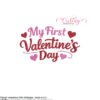 My First Valentines Day Embroidery Stitch Map 72