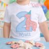 2nd Birthday Animal Cracker Applique logo 1