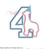 4th Birthday Animal Cracker Applique Stitch Map 4th Birthday Animal Cracker Applique Stitch Map