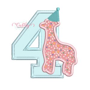 4th Birthday Animal Cracker