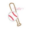 Baseball Bat and Ball Applique Design Baseball Bat and Ball Applique Design