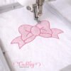 Bow Quick Stitch Embroidery logo 2 Bow Quick Stitch Embroidery logo 2