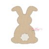 Bunny Silhouette Quick Stitch Embroidery Design