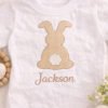 Bunny Silhouette Quick Stitch Embroidery Design logo 1