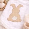 Bunny Silhouette Quick Stitch Embroidery Design logo 2