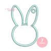 Bunny Tag Applique Design Bunny Tag Applique Design