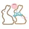 Chocolate Easter Bunnies Applique Set 2 Chocolate Easter Bunnies Applique Set 2