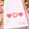 Heart Scalloped Trio Quick Stitch Embroidery logo 1