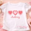 Heart Scalloped Trio Quick Stitch Embroidery logo 2