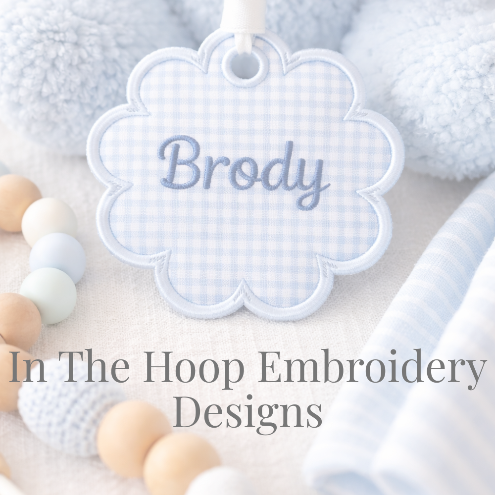 In The Hoop Embroidery Designs | ITH Machine Embroidery Files