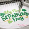 My First St Patricks Day Embroidery logo 1 My First St Patricks Day Embroidery logo 1