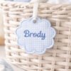 Scallop Circle Tag Applique Design Logo 1 Scallop Circle Tag Applique Design Logo 1