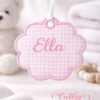 Scallop Circle Tag Applique Design Logo 4 Scallop Circle Tag Applique Design Logo 4