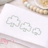 Shamrock Filled Mini Embroidery Designs lifestyle logo 4 Shamrock Filled Mini Embroidery Designs lifestyle logo 4
