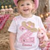 2nd Birthday Cowboy Hat Applique Embroidery Design Logo 2