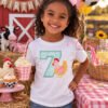 7th Birthday Chicken Applique Embroidery Design Logo 3