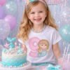 9th Birthday Mermaid Applique Embrdoidery Design Logo 2 9th Birthday Mermaid Applique Embrdoidery Design Logo 2