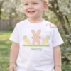 Bunny with Carrots Quick Stitch Embroidery Design _ Logo 2
