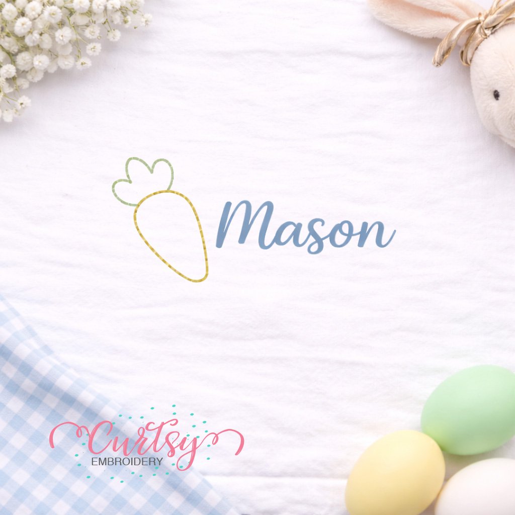 Carrot Mini Embroidery Designs _ Logo 2