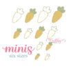 Carrot Mini Embroidery Designs _ Website