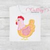 Chicken Applique Design 600 Chicken Applique Design 600