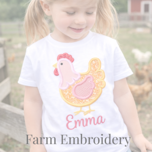 Farm Embroidery & Applique Designs