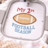 My First Football Season Applique Design _ Logo 3 My First Football Season Applique Design _ Logo 3