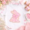 Patchwork Girl Bunny Applique Logo 1