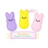 Peep Feltie Embroidery Design