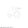 Tractor Outline Mini Embroidery Stitch Map Tractor Outline Mini Embroidery Stitch Map