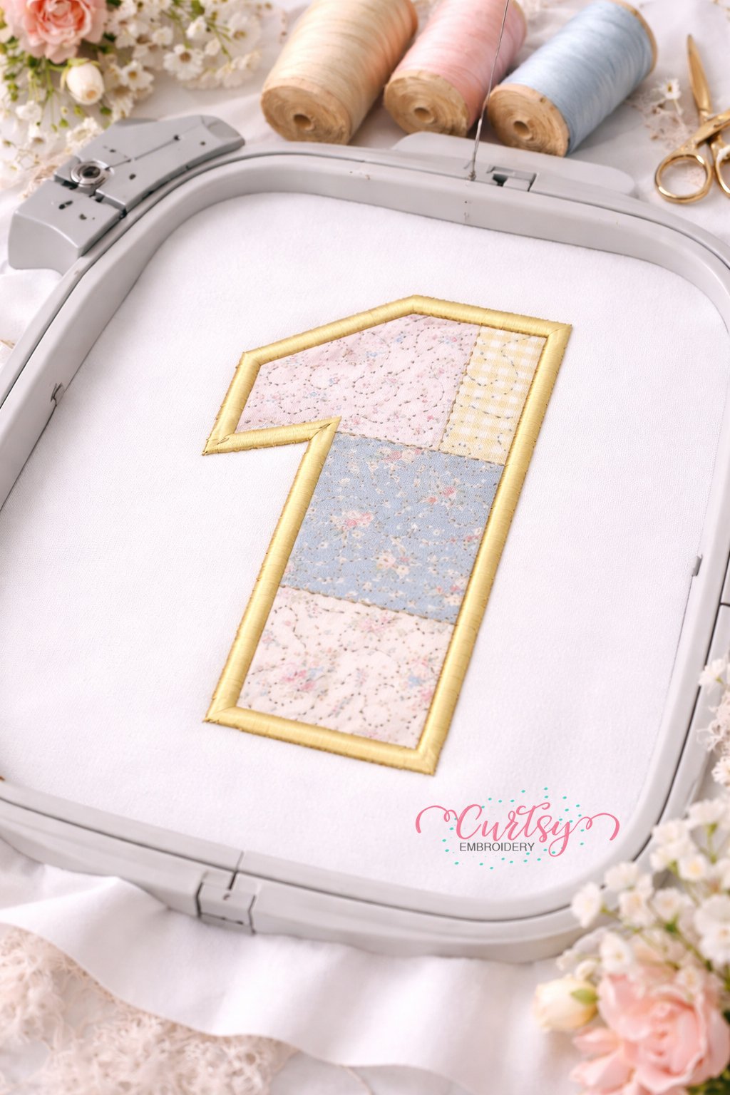 1 Quileted Applique Design _ Logo 3