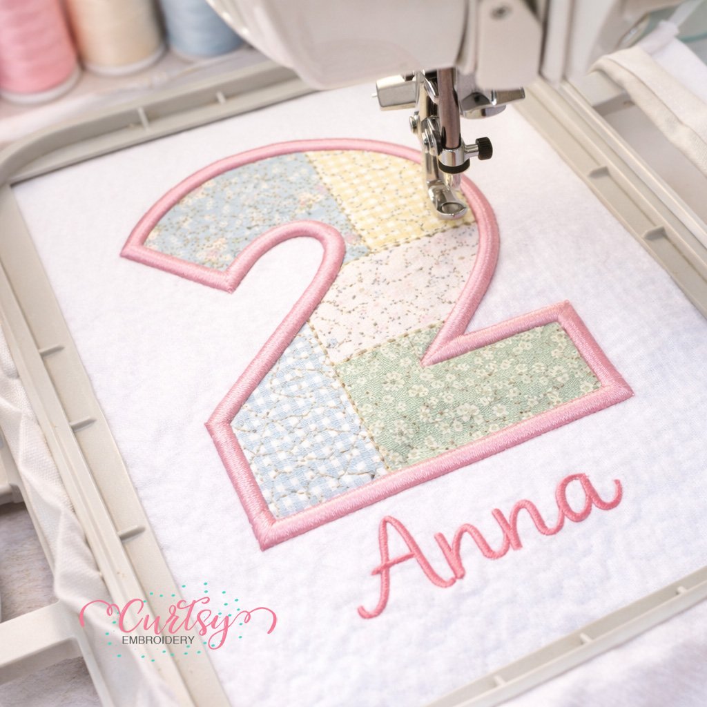 2 Quilted Applique Design _ Logo 3 2 Quilted Applique Design _ Logo 3