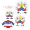 4th of July Unicorn Feltie Design _ Website