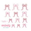 Coquette Bow Mini Embroidery Designs _ Website Coquette Bow Mini Embroidery Designs _ Website