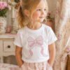 Coquette Bow Quick Stitch Embroidery Design _ Logo 2