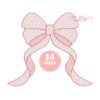 Coquette Bow Quick Stitch Embroidery Design _ Website