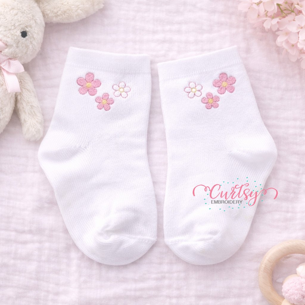 Flower Minis Embroidery Design _ Logo 2