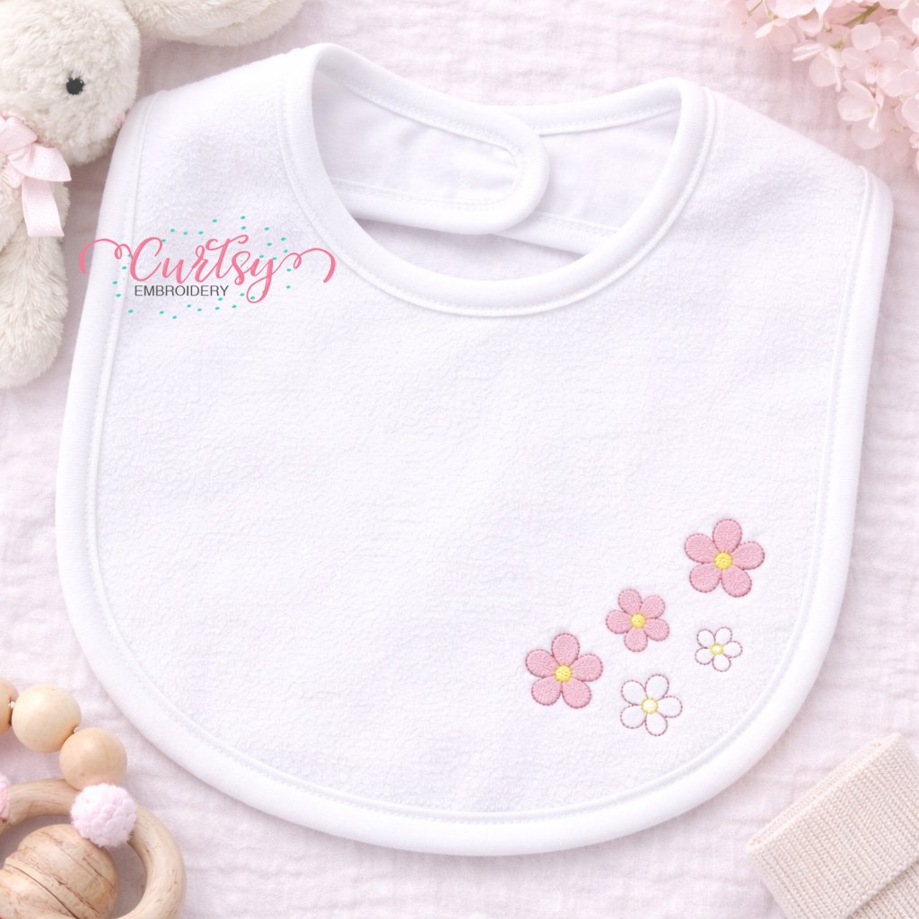 Flower Minis Embroidery Design _ Logo 3