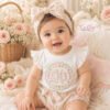 Scalloped Floral Frame Applique Design _ Logo 2