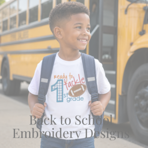 School Embroidery & Applique Designs