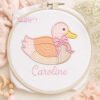 Girl Duck Applique Design _ Logo 3 Girl Duck Applique Design _ Logo 3
