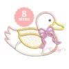 Girl Duck Applique Design _ Website Girl Duck Applique Design _ Website